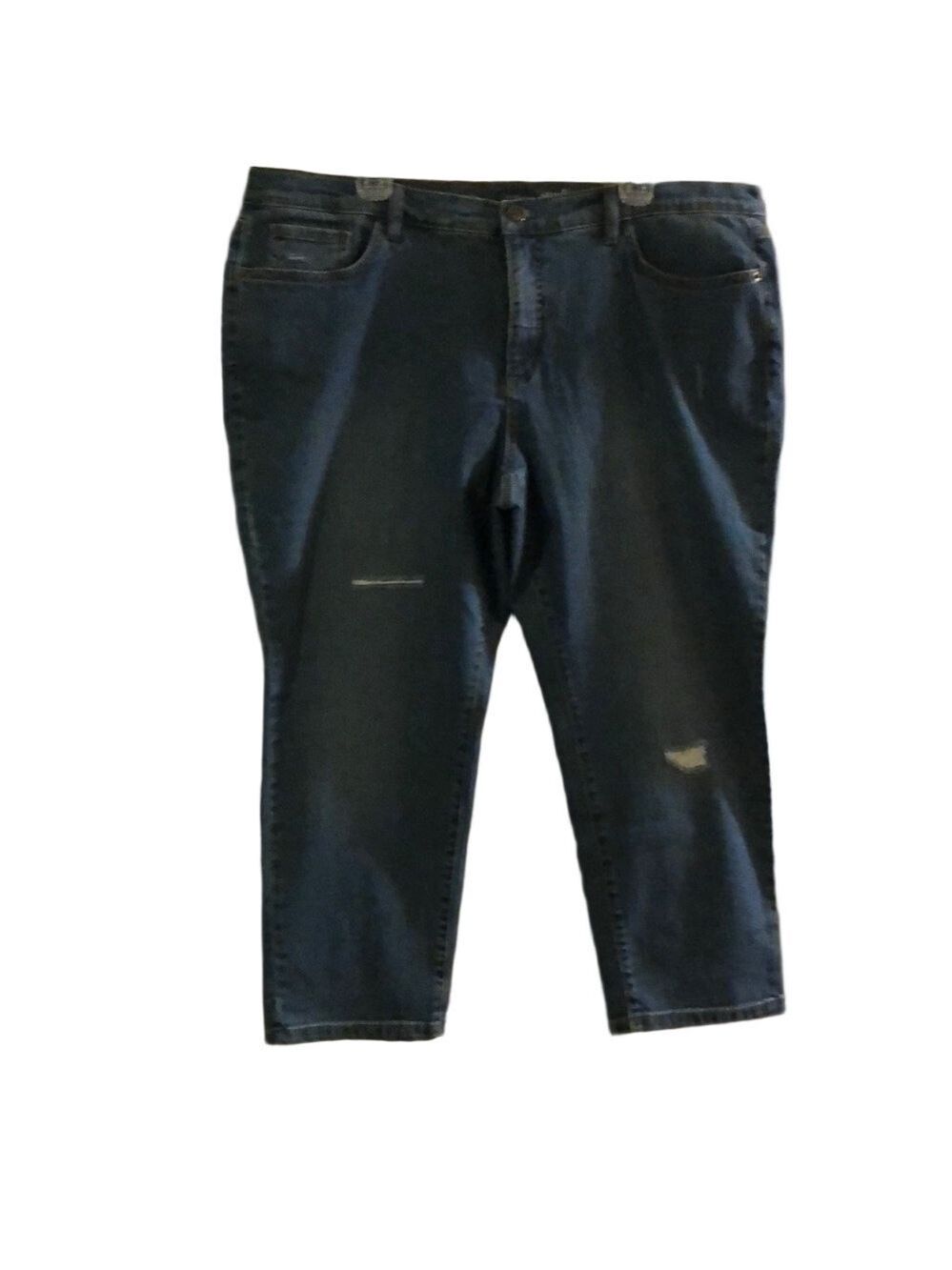 Studio Womens Boyfriend Jeans - Plus Petite